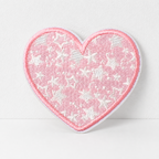 CouldNook Heart Pattern Patch - Checks Florals and Color Options