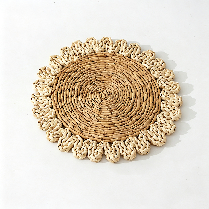 CouldNook Woven Round Table Placemat - Dining Table Accent