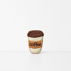 CouldNook Coffee Bakery Embroidered Patch - Iron-On Food Motifs