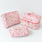CouldNook Quilted Makeup Bag - Three Storage Formats