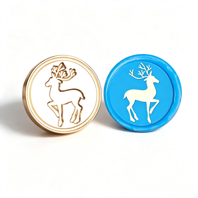 CloudNook Wax Seal Stamp Head-Christmas Blessing Envelope Sealing