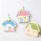 CouldNook House Shape Hand Towel - Hanging Storybook Design