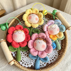 CouldNook Plush Flower Doll Ornament - Six Petal Colors