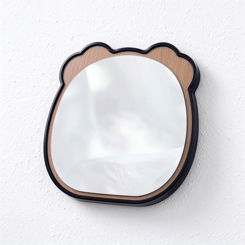 Animal Silhouette Tabletop Mirror with Fold-Out Support