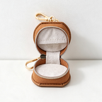 CouldNook Keychain Mini Round Jewelry Case - Everyday Display Detail