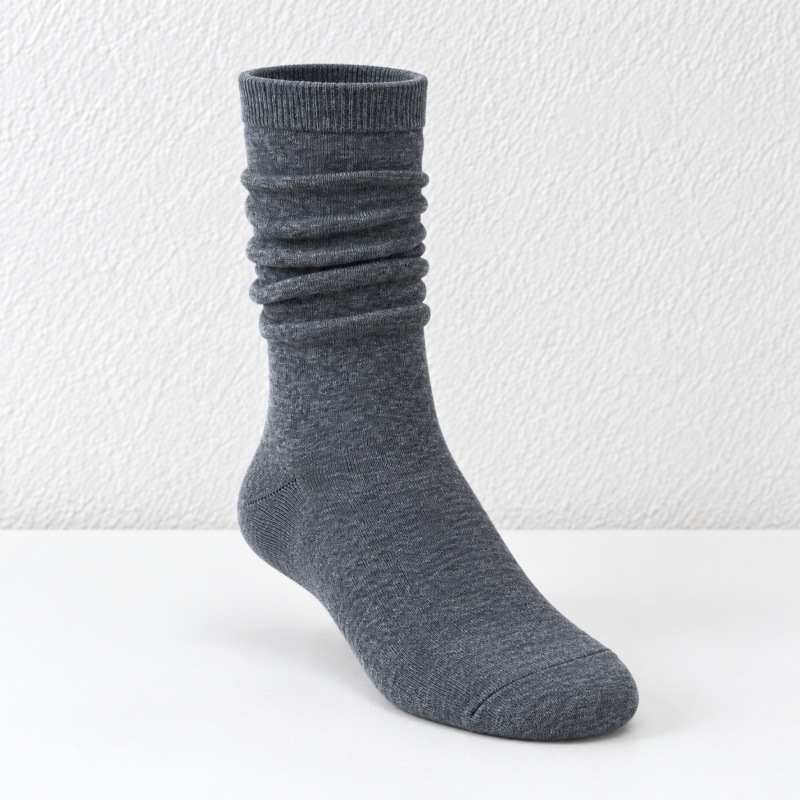 CouldNook Slouch Crew Socks - Muted Solid Colors