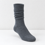 CouldNook Slouch Crew Socks - Muted Solid Colors