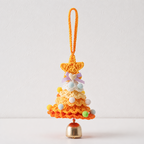 CouldNook Tiered Christmas Tree Ornament - Pompom Bell Detail