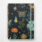 CouldNook Weekly Planner - Spiral Binding and Tabbed Monthly Calendar Pages