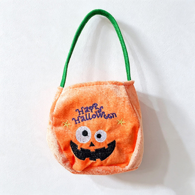 CouldNook Halloween Trick‑or‑Treat Candy Bag‑Kids Character Goodie Handbag