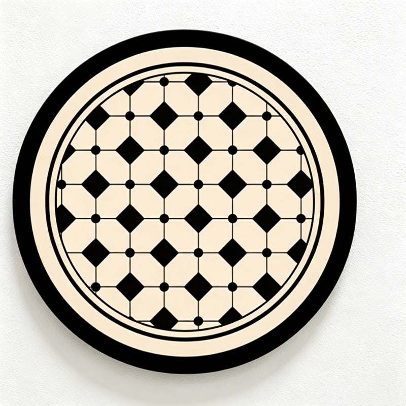 CouldNook Printed Round Coaster - Absorbent Pattern Size Choices