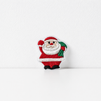 CouldNook Christmas Embroidered Patch - Snowman Tree and Holiday Motifs