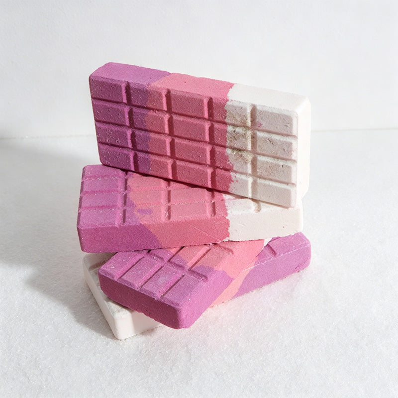 CouldNook Rectangular Bath Salt Block - Floral Layered Soak