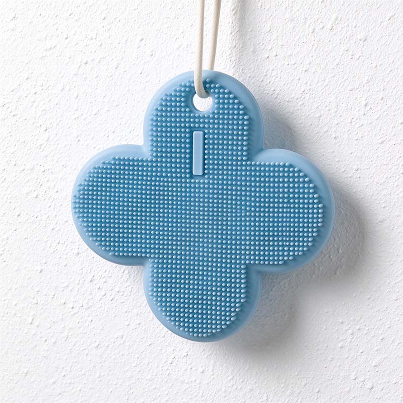 CouldNook Vegetable Brush - Four-Lobed Shape and Dual Textured Faces