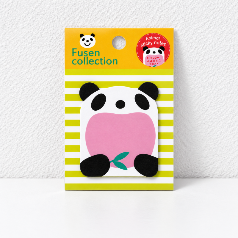 CouldNook Animal Sticky Notes - Shaped Character Memo Pads