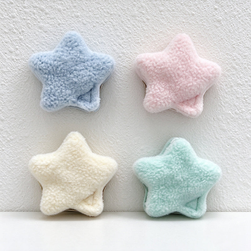Plush Star Cable Organizer - Rounded Five-Point Wrap