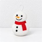 Embroidered Christmas Dishwashing Sponges with Hanging Loops
