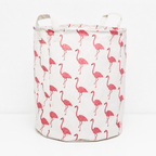 CouldNook Foldable Laundry Hamper - Printed Dual-Handle Storage Bin
