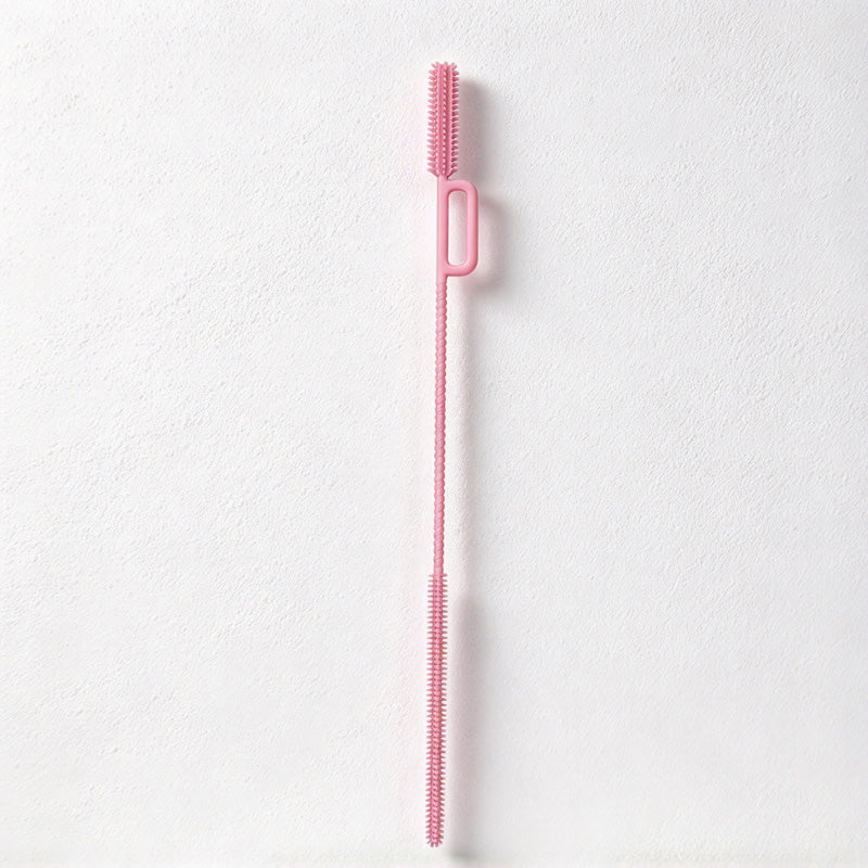 CouldNook Silicone Straw Cleaning Brush - Flexible Body And Handle Choices