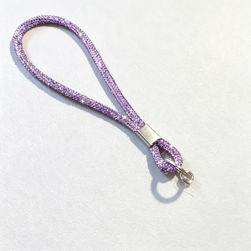 CouldNook Rhinestones Set Phone Strap with Figure-Eight Links