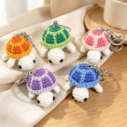 CouldNook Yarn Turtle Doll Keychain - Six Shell Colors