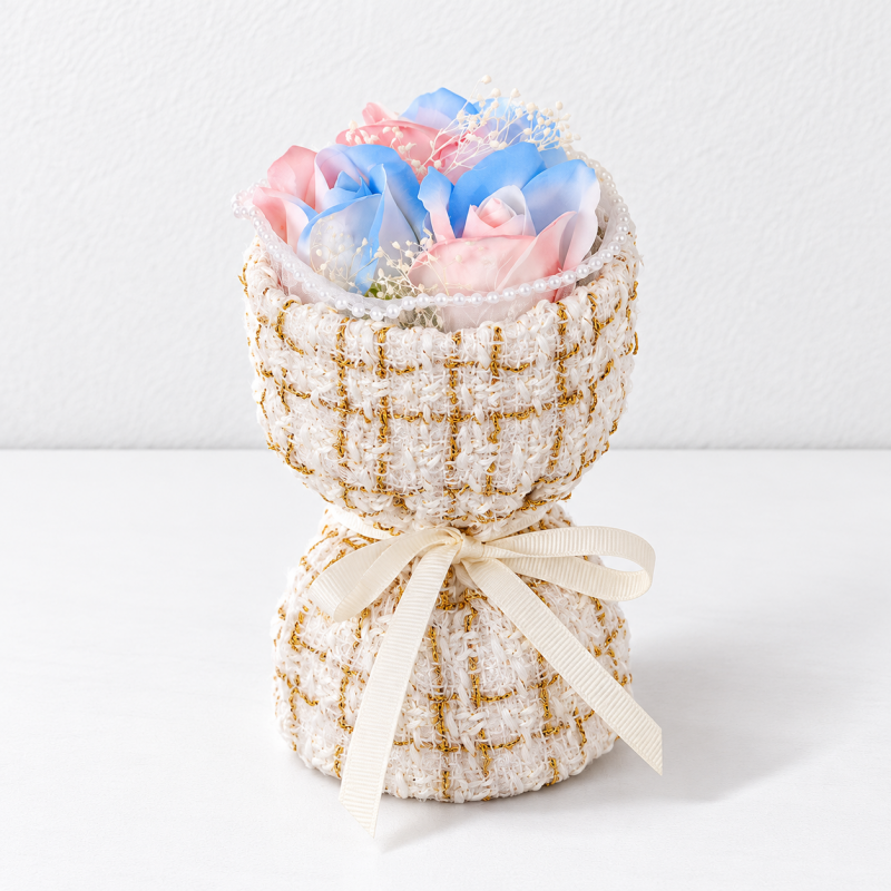CouldNook Soap Rose Bouquet - Three Flower Arrangement
