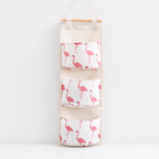 CouldNook Three-Pocket Hanging Organizer - Animal Grid Pattern Choices