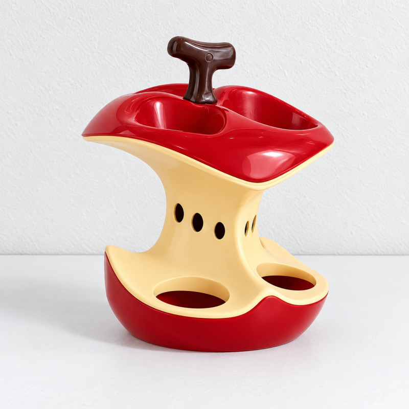 Apple Core Toothbrush Holder for Bathroom Counters