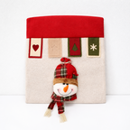 CouldNook Christmas Chair Back Cover - Character Faces and Seasonal Patterns