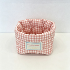 CouldNook Patterned Organizer Basket - Soft Open Shelf Storage