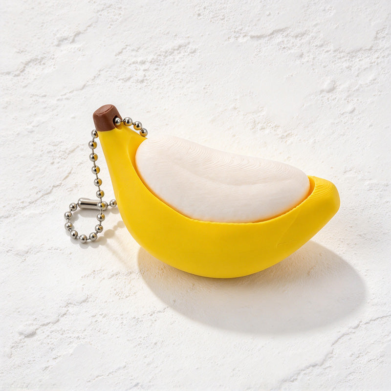CouldNook Fruit Clicker Keychain - Textured Miniature Base