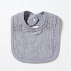 Four-Layer Cotton Gauze Bib with Bound Edges