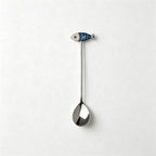 CouldNook Stainless Steel Serving Spoon - Sculpted Small Scale Design