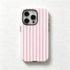 CouldNook  iPhone 17 Series 2-in-1 Candy Stripe Phone Case - Colorful Linear Cover
