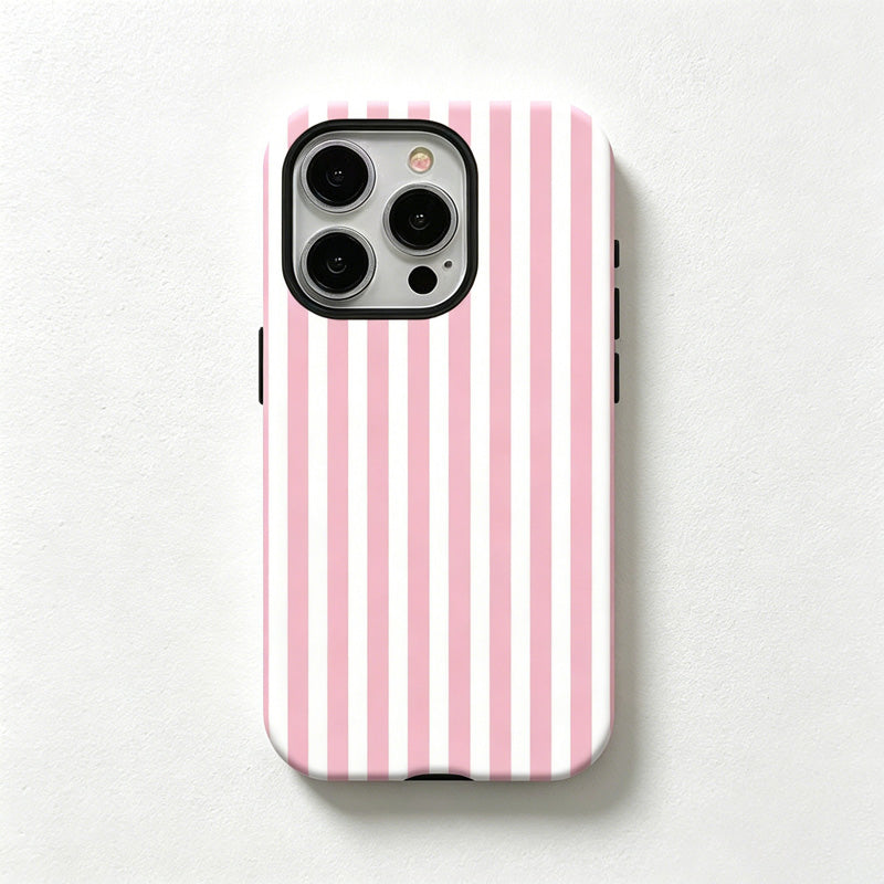CouldNook  iPhone 17 Series 2-in-1 Candy Stripe Phone Case - Colorful Linear Cover