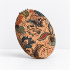 CouldNook Retro Folding Compact Mirror - Double-Sided Patterned Designs