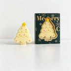CouldNook Christmas Tree Scented Candle - Scalloped Branches And Star Topper