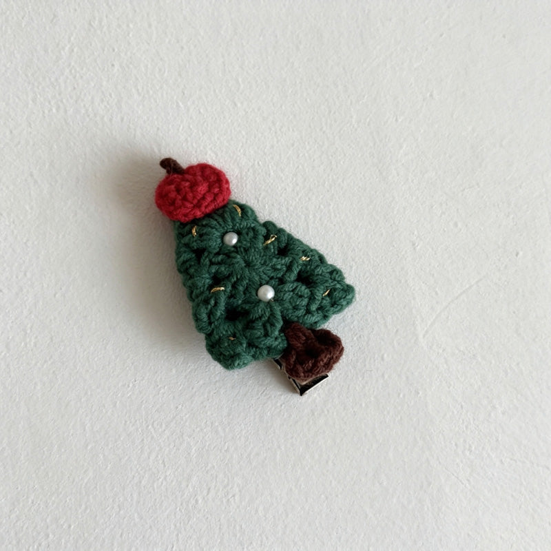 CouldNook Yarn Holiday Hair Clip - Assorted Seasonal Motifs