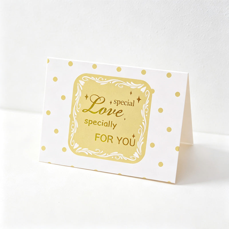 CouldNook Foil Message Greeting Card - Pastel Occasion Designs