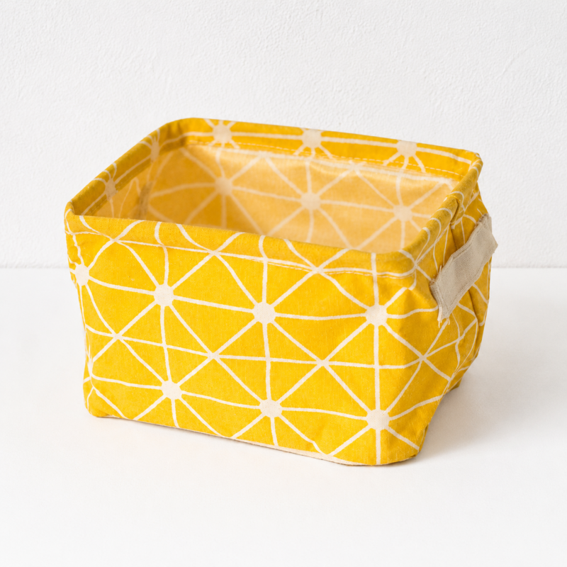 CouldNook Fabric Storage Basket - Small Printed Pattern Choices
