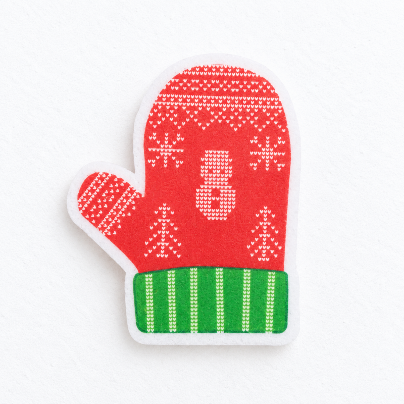 Christmas Dishwashing Sponges in Four Festive Shapes