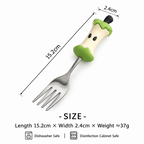 Apple Core Utensil - Sculpted Handle and Seed Details