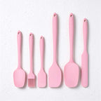 CouldNook Silicone Baking Tool Set - Six Coordinated Mixing Utensils