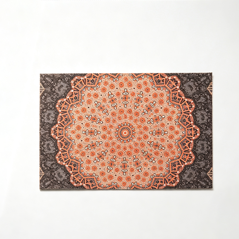CouldNook Patterned Kitchen Pad - Countertop Drying Accent