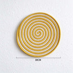 CouldNook Two Tone Rope Table Mat - Spiral
