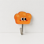 CouldNook Character Adhesive Wall Hook - Bread Shapes and Metal Hook