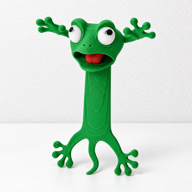 CouldNook Animal Bookmark - Flat Body Raised Head