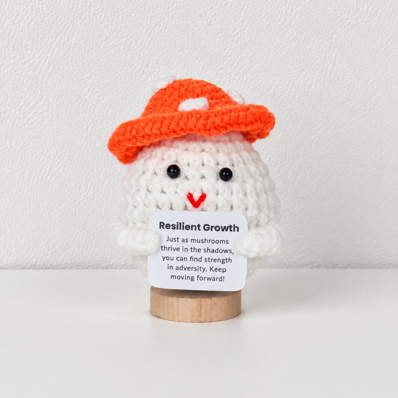 CouldNook Assorted Animal Message Figure - Wooden Display Base