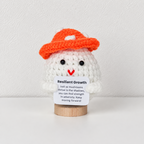 CouldNook Assorted Animal Message Figure - Wooden Display Base