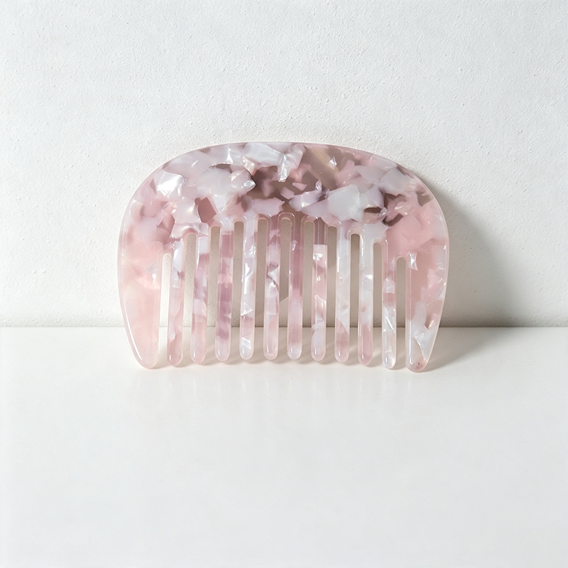 CouldNook Rounded Wide Tooth Hair Comb - Visible Tooth Profile